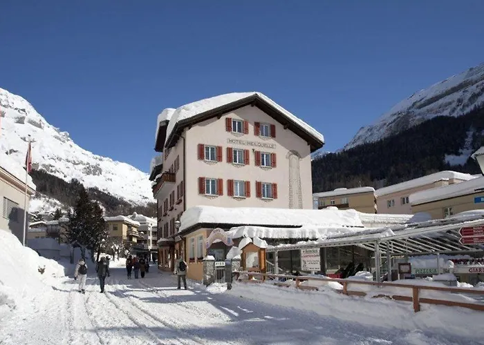Otel Heilquelle-leukerbad-therme